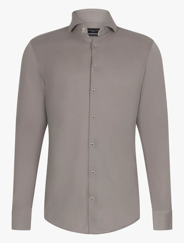 Cavallaro Overhemd Compattio Taupe 1