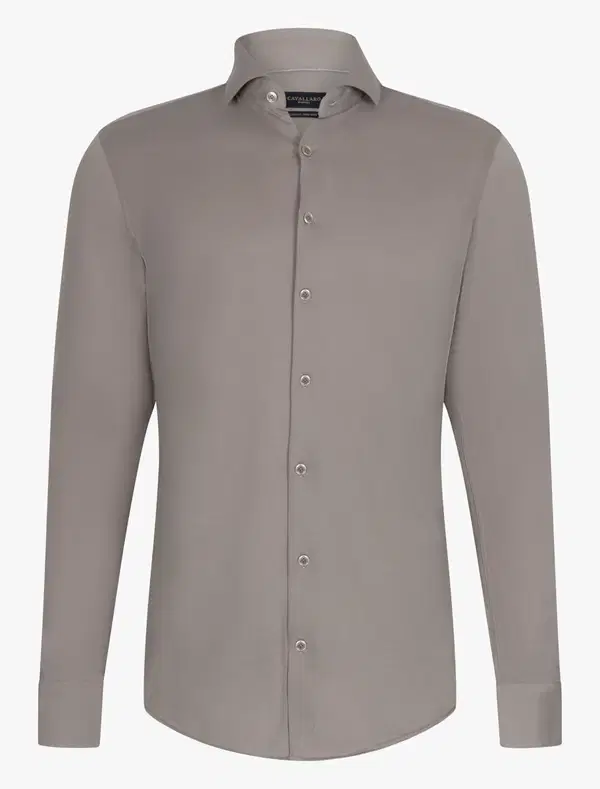 Cavallaro Overhemd Compattio Taupe 1