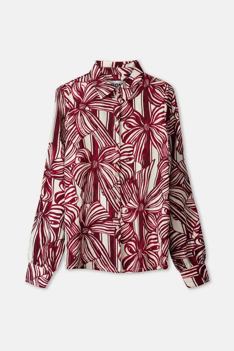 POM Amsterdam Blouse SP9734 Rood 1
