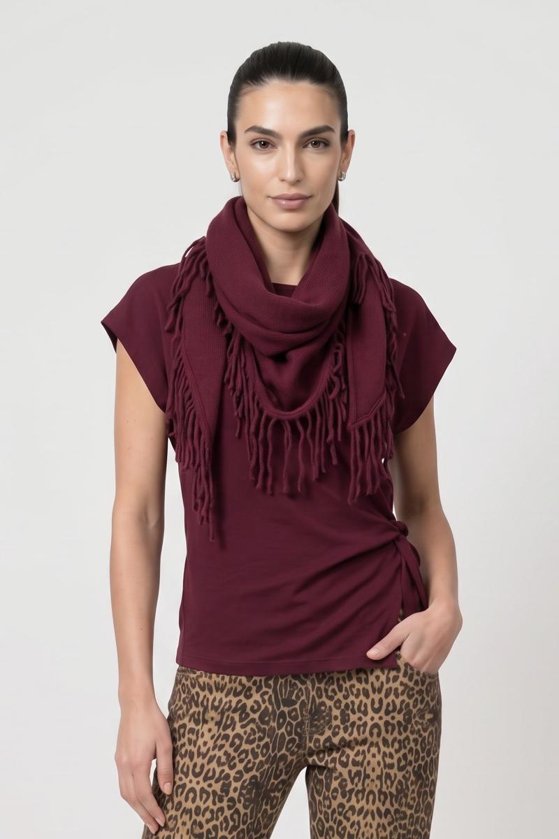 Monari Sjaal 810094 Rood 3