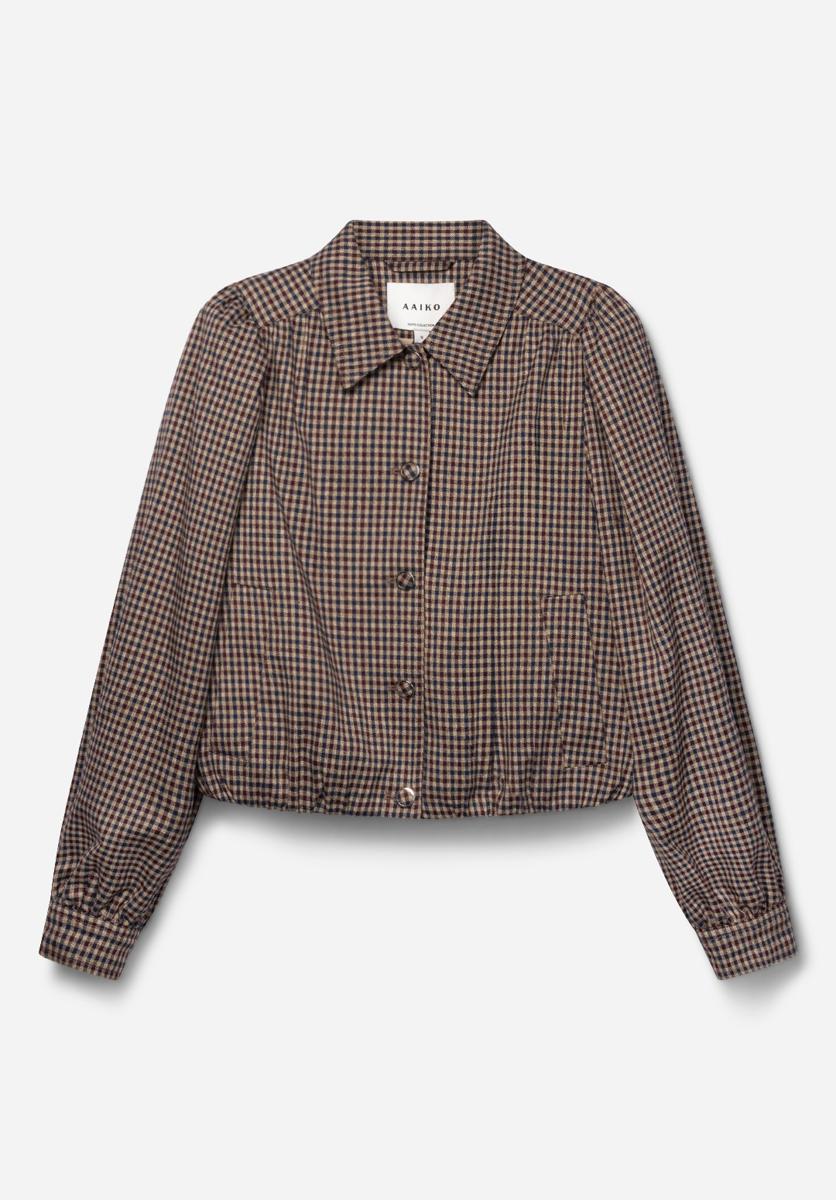 Aaiko Blazer SANDY CHECK VIS 5 Rood 1