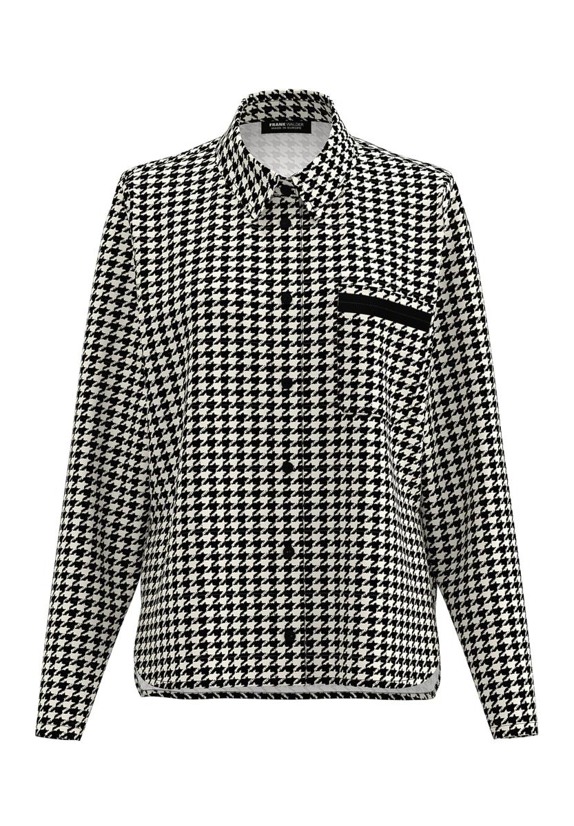 Frank Walder Blouse NOS726101 Zwart 1