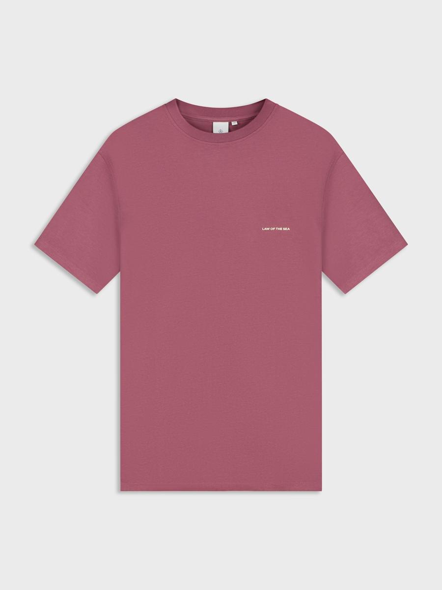 Law of the Sea T-Shirt Daydream Rood 4
