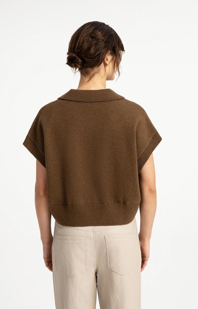 YAYA Trui 01-000617-608 Bruin 3