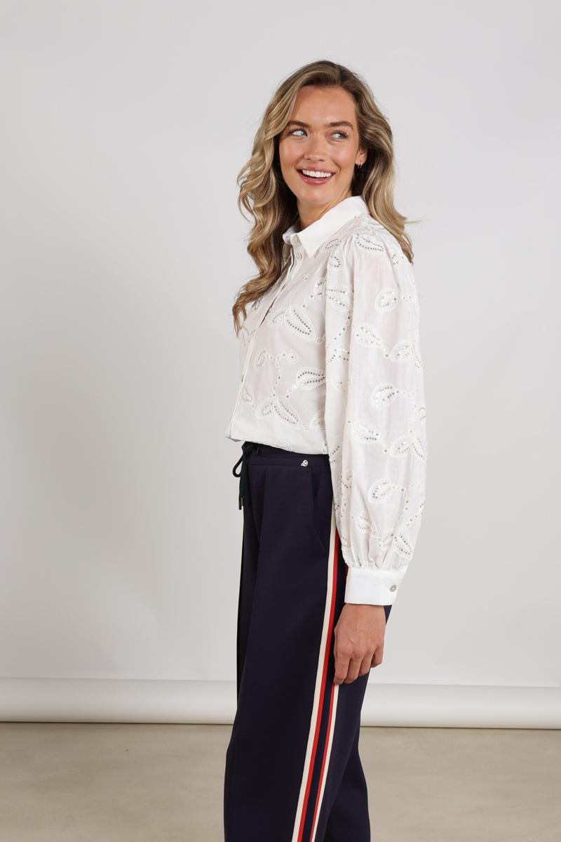 NUKUS Blouse Milanova Off-White 5