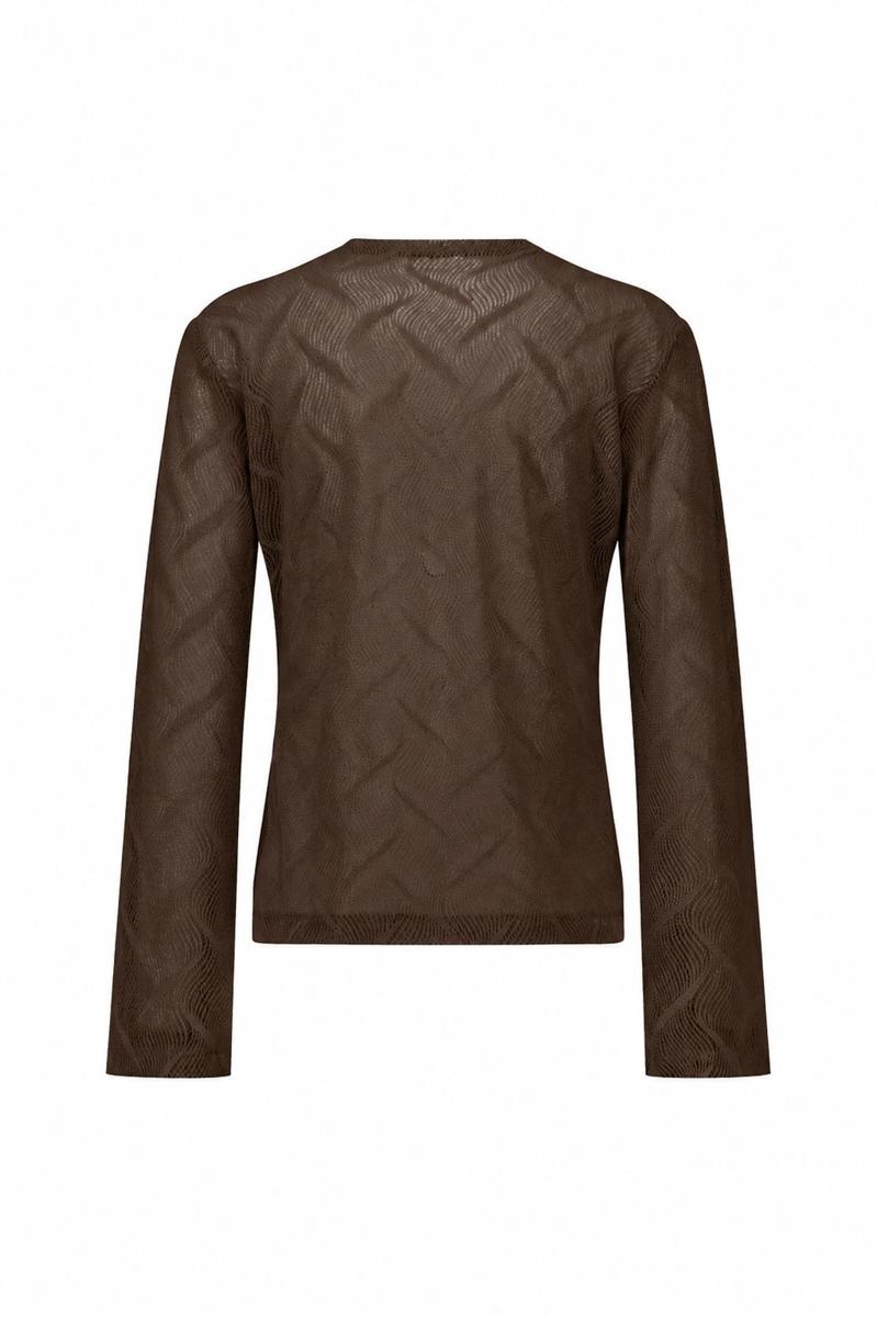 Studio Anneloes Longsleeve Reagan flaire lac Bruin 2