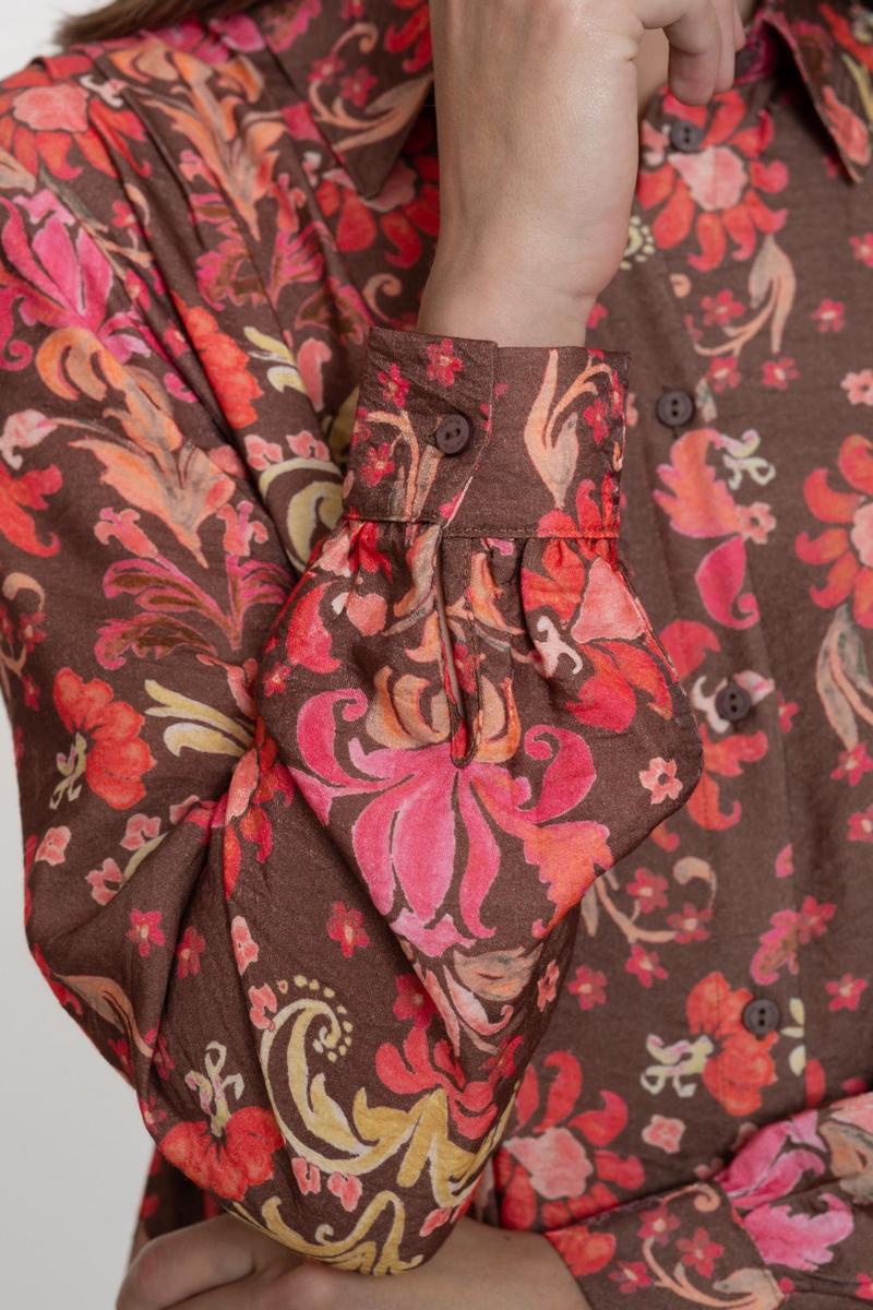 Geisha Blouse 53938-20 Roze 4