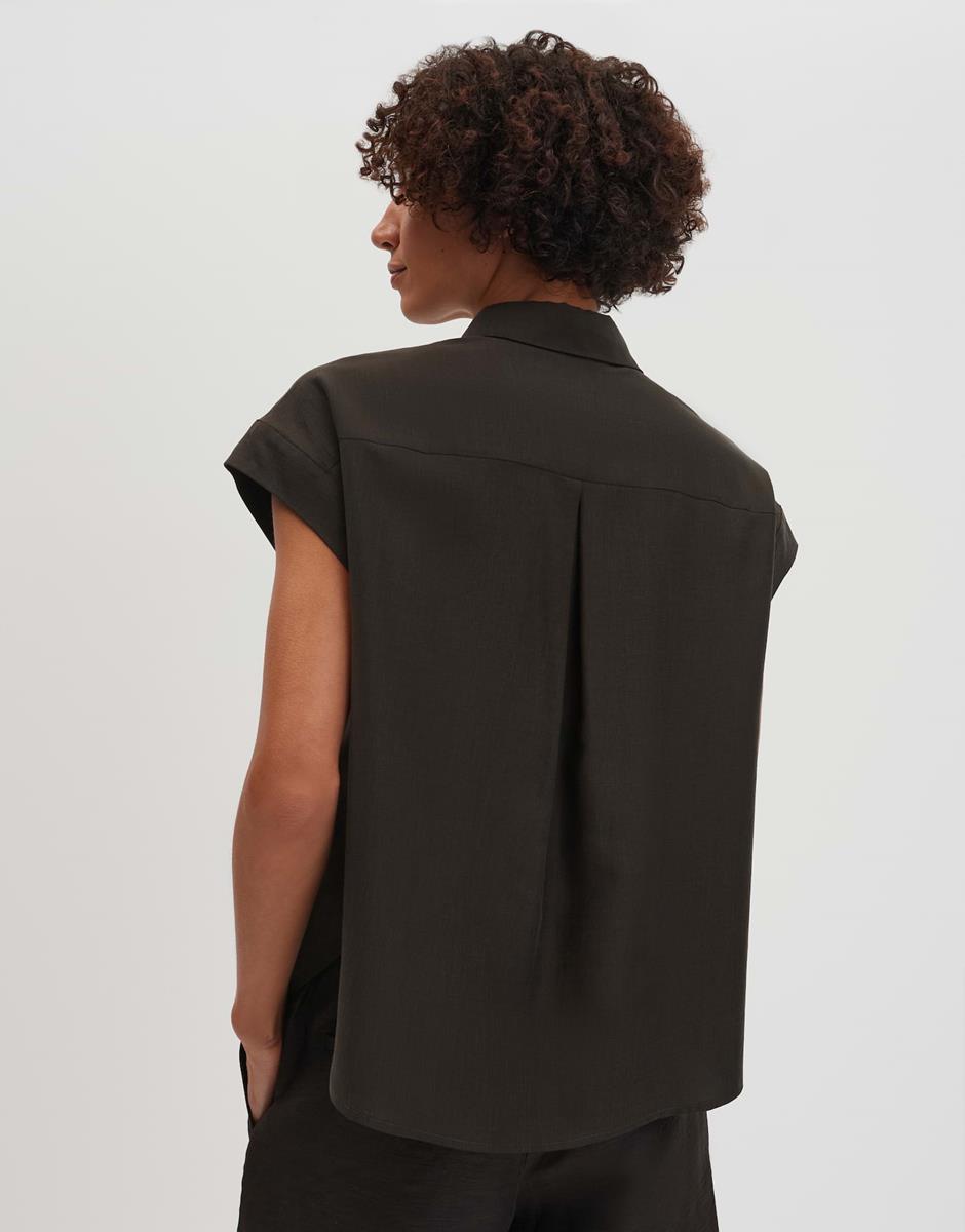 SOMEDAY Blouse Zamin Bruin 3