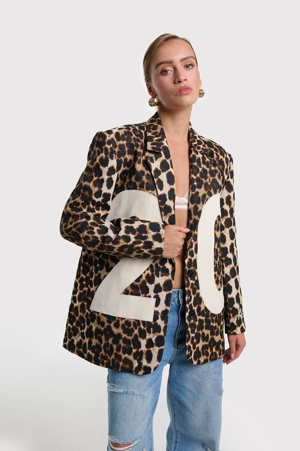 Alix The Label Blazer 2602462567 Bruin 1