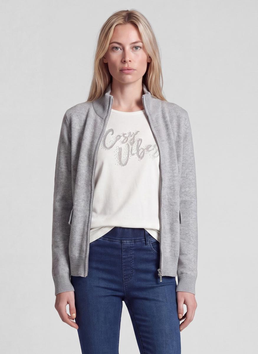 Rabe Vest 57-125532 Grijs 5