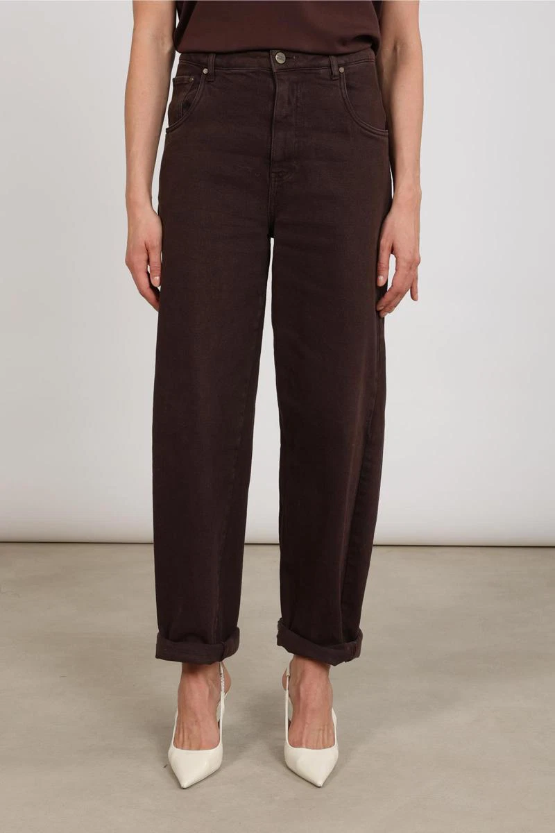 NUKUS Jeans NKF09097 Bruin 5