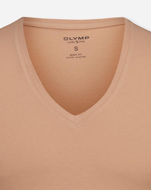 Olymp Olymp T-Shirt 080112 Beige 3