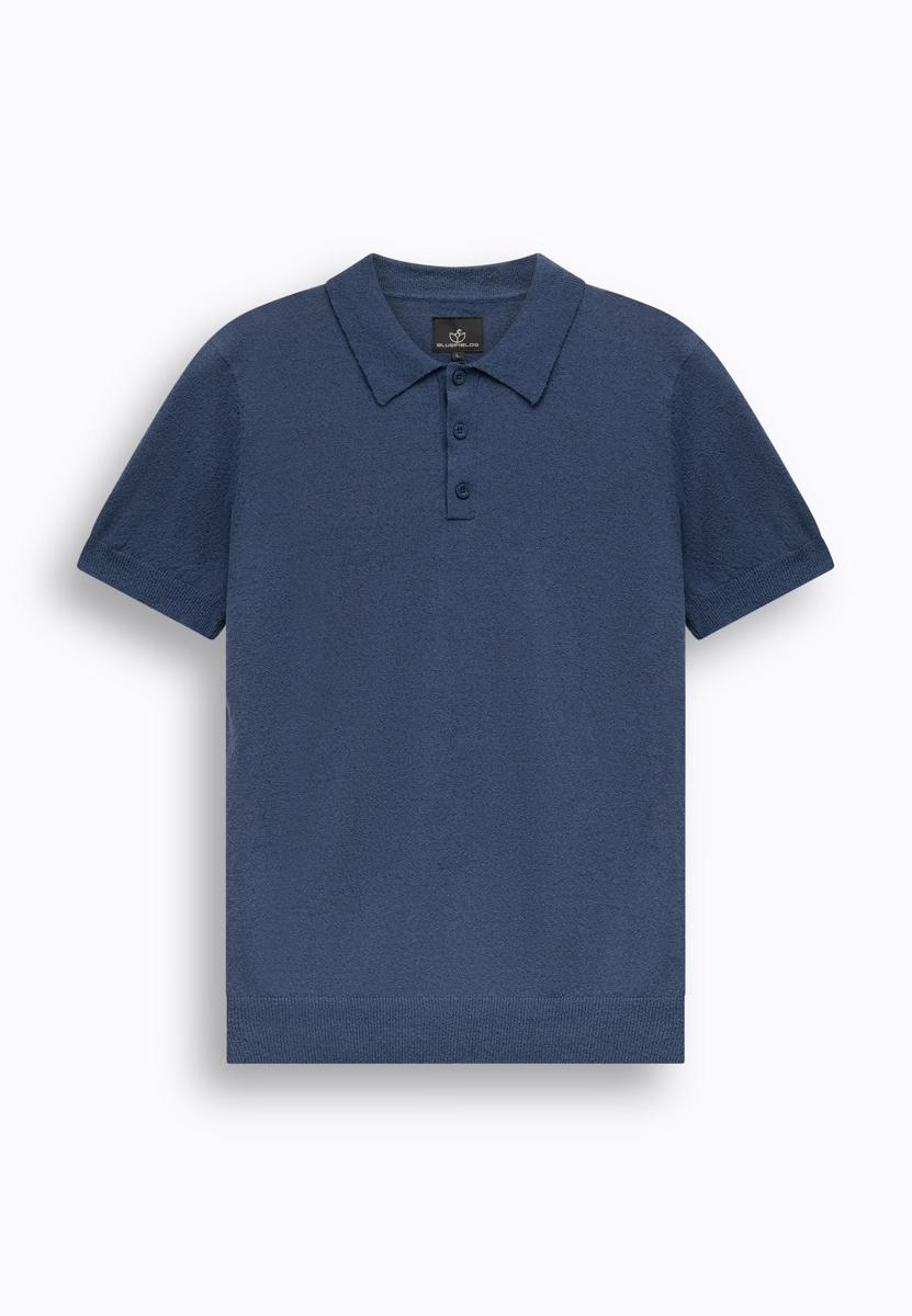BlueFields Polo 47136058 Blauw 2