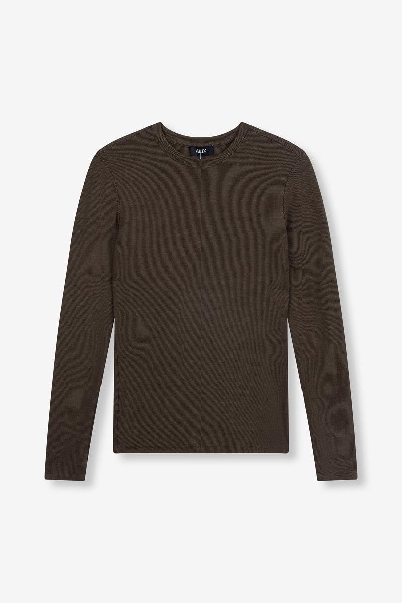 Alix The Label T-Shirt 2508870439 Bruin 2