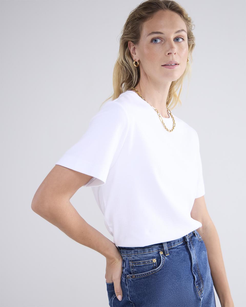 Summum T-Shirt Lyon-30645 Off-White 2