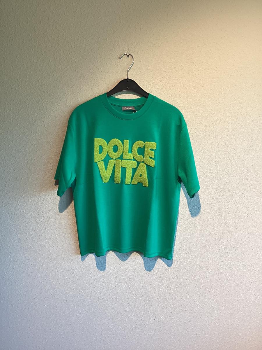 Geisha T-Shirt 62090-41 Groen 3