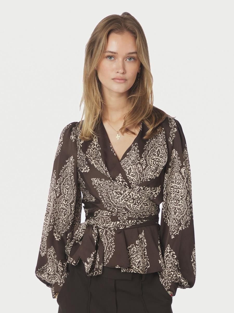 Neo Noir Blouse Rista Bruin 1
