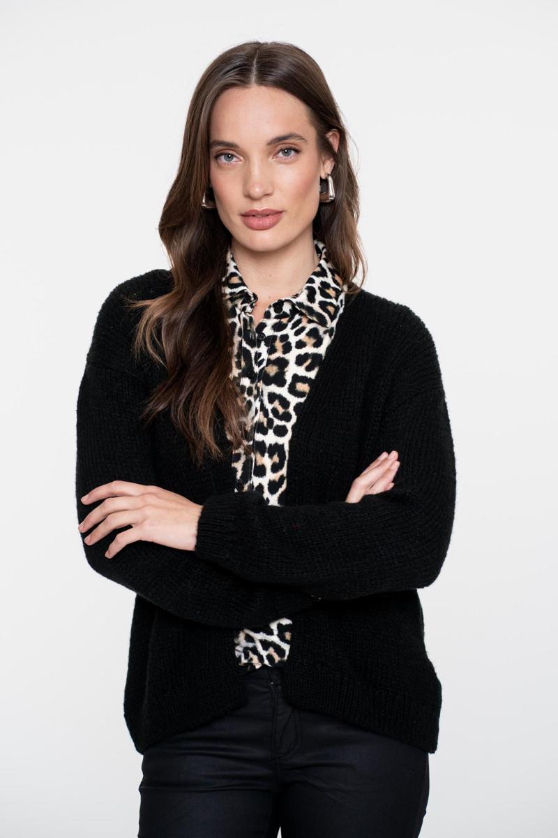 Geisha Vest 54606-70 Zwart 1