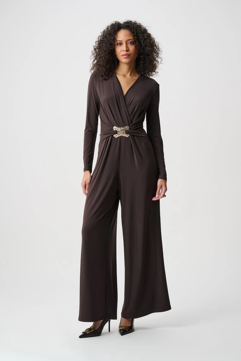 Joseph Ribkoff Jumpsuit 263005 Bruin 1
