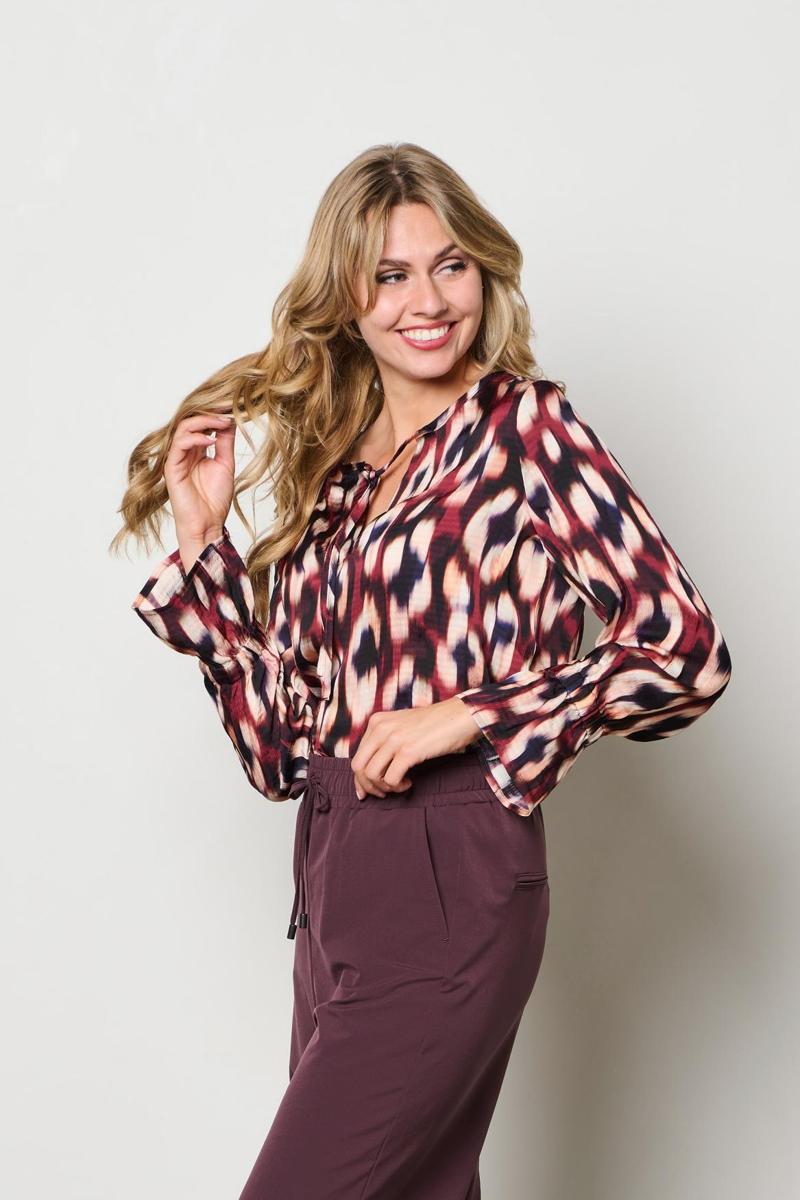 &Co Woman Blouse BL396 Rood 5