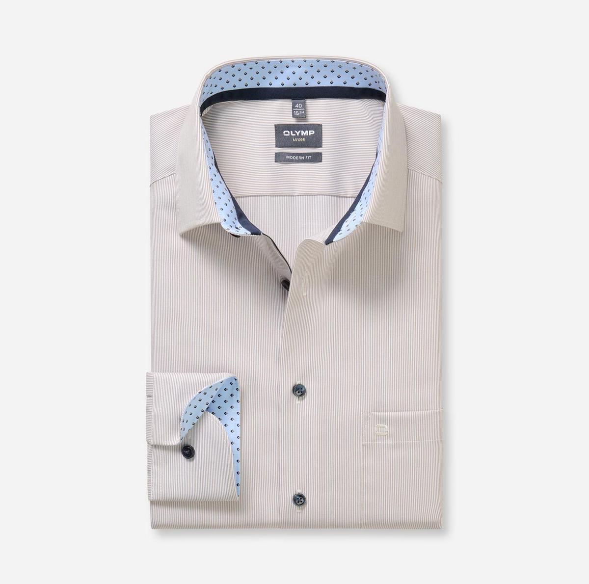 Olymp Overhemd 122814 Off-White 1