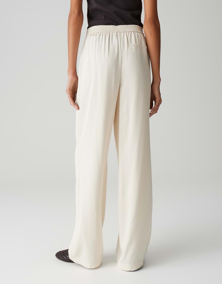 OPUS Pantalon Marou Travel Off-White 3