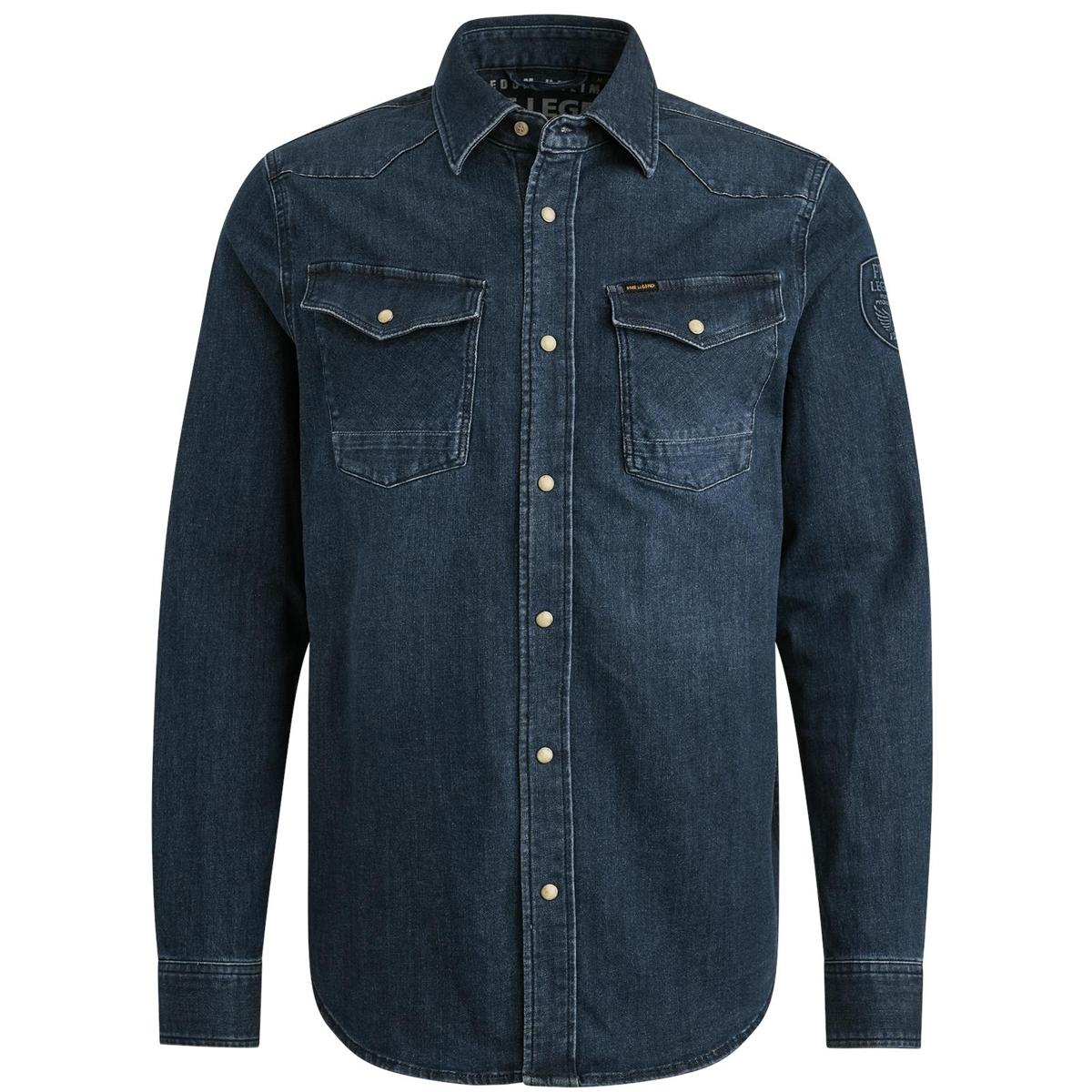 PME Legend Overhemd PSD2508222 Blauw 2