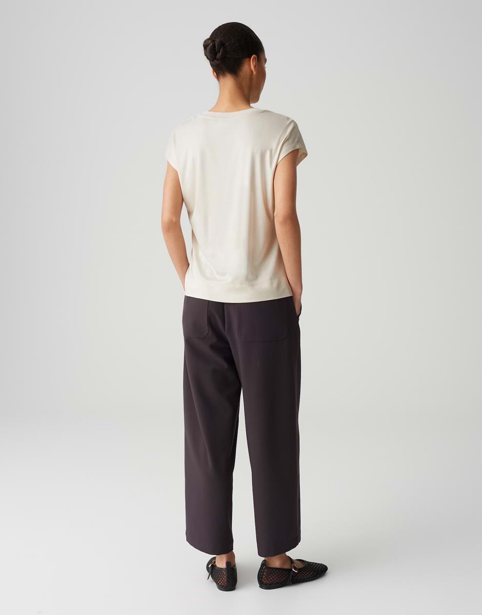 OPUS T-Shirt Savilchen Beige 3