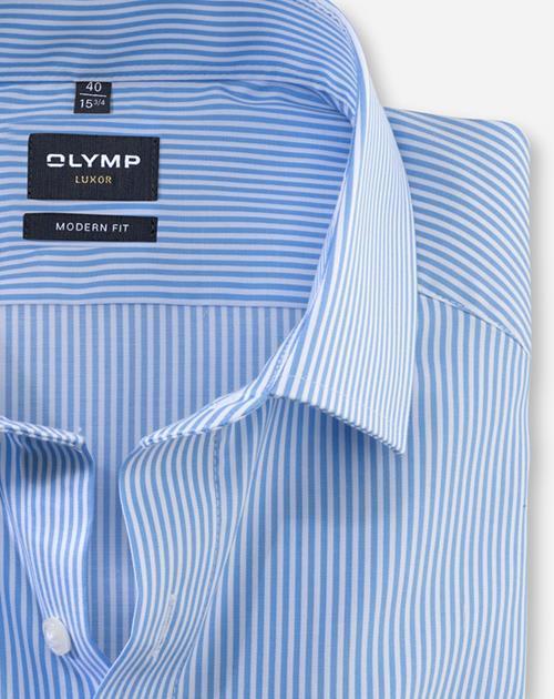Olymp Overhemd 074664 Blauw 3