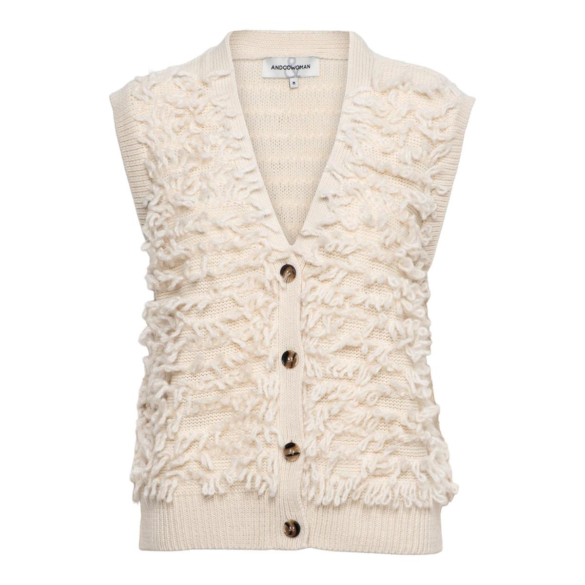 &Co Woman Gilet Banu Beige 2