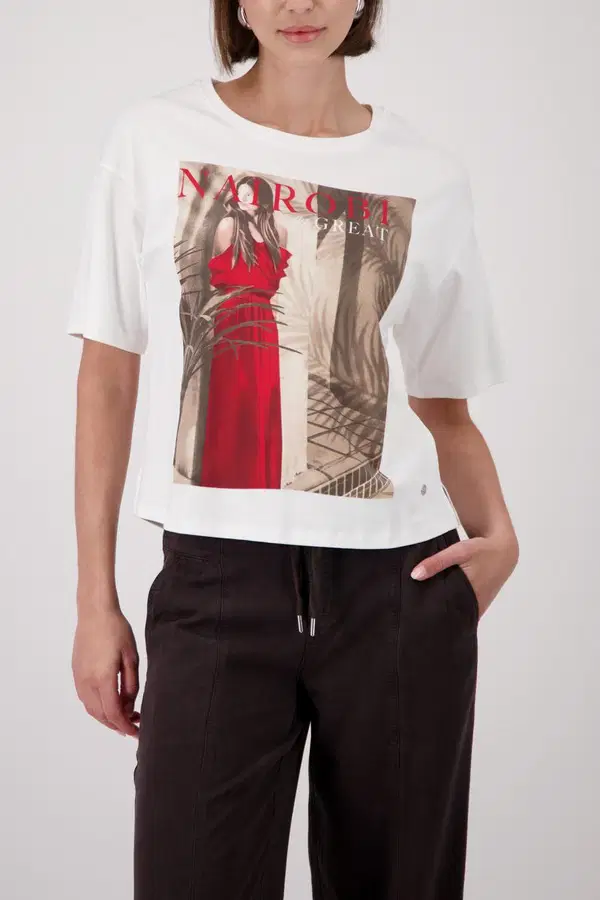 Monari T-Shirt 410811 Off-White 1
