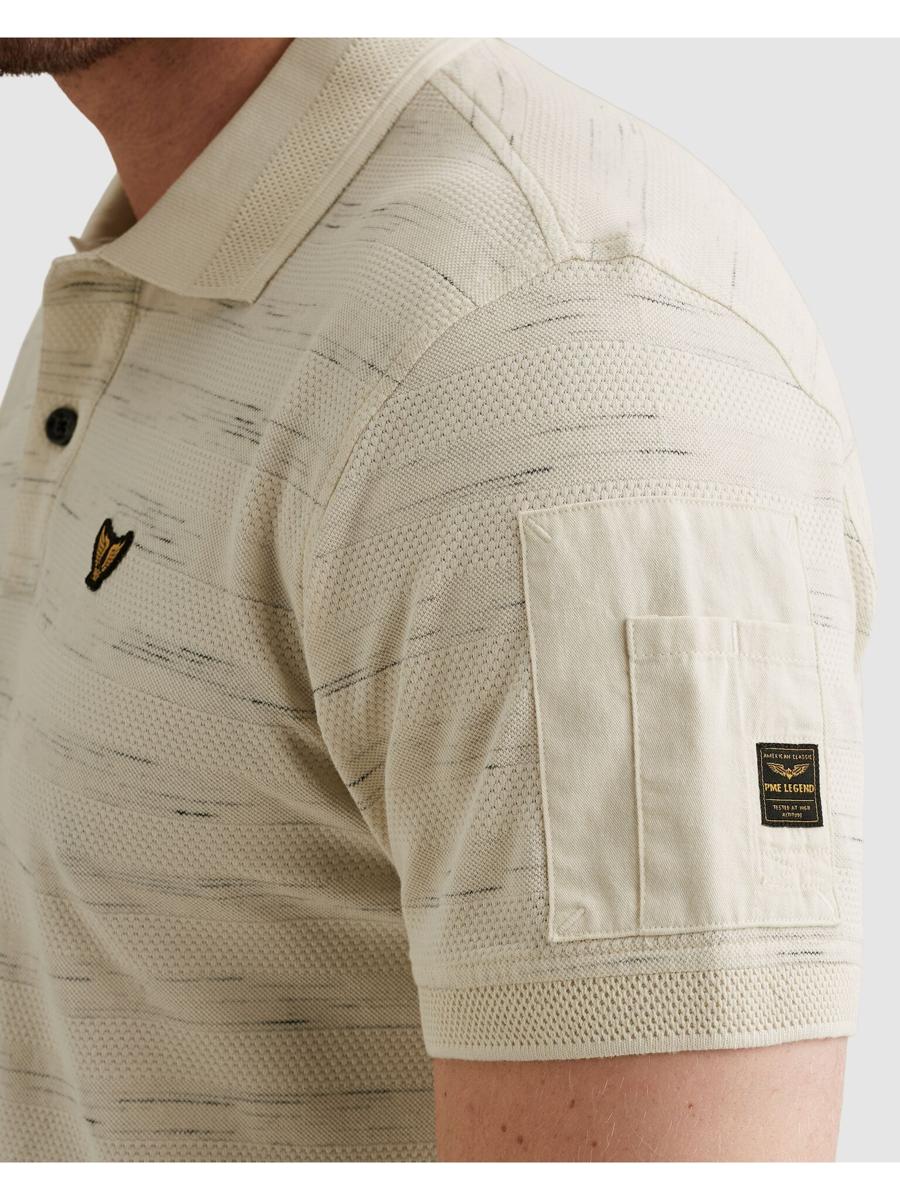 PME Legend Polo PPSS2603885 Off-White 6