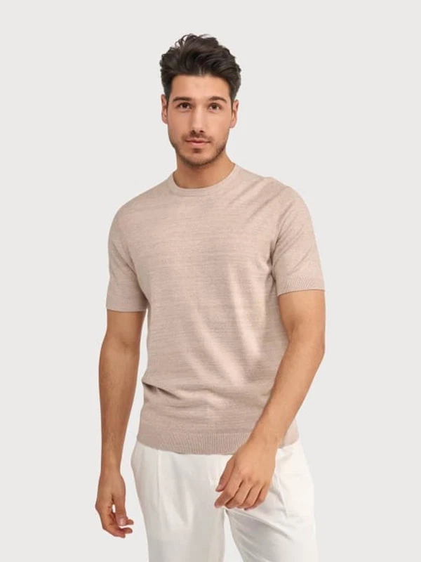 Blue Industry T-Shirt KBI-M17 Beige 1