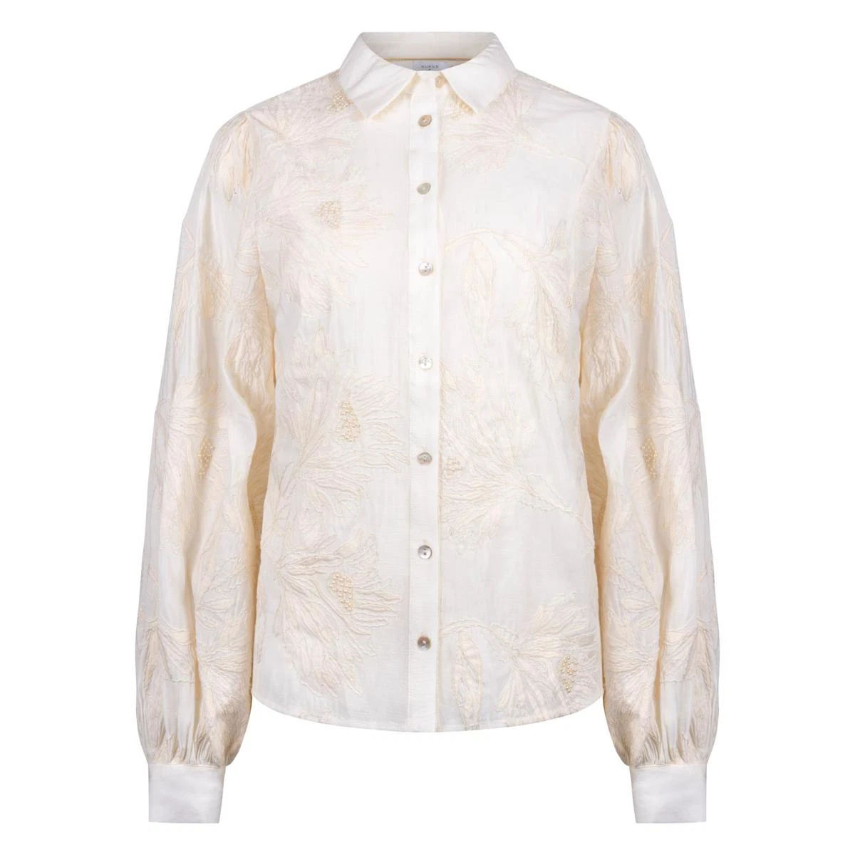 NUKUS Blouse Avy Off-White 2
