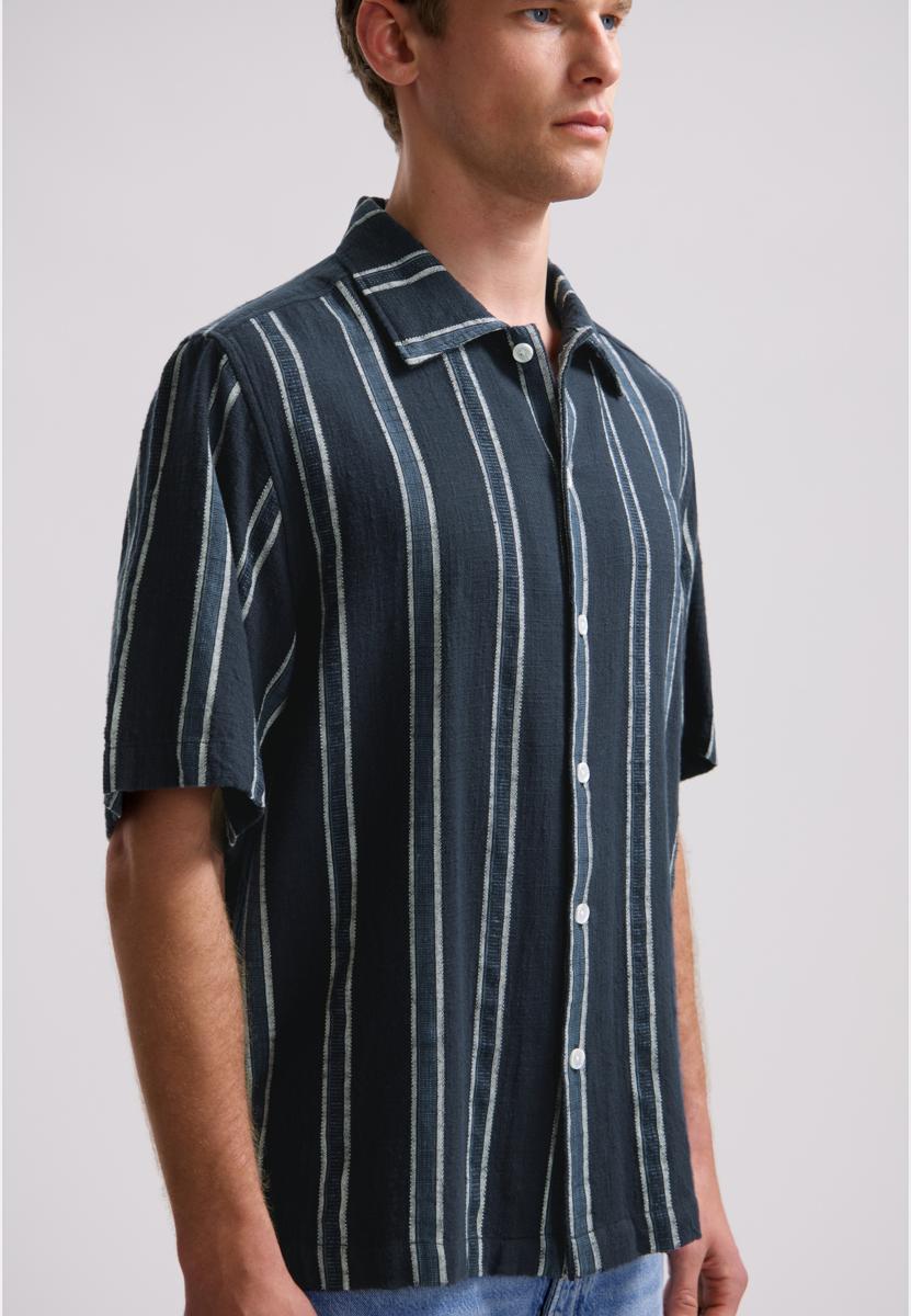 Dstrezzed Overhemd Scotty Blauw 4