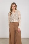 NUKUS Blouse Aysha Beige 1