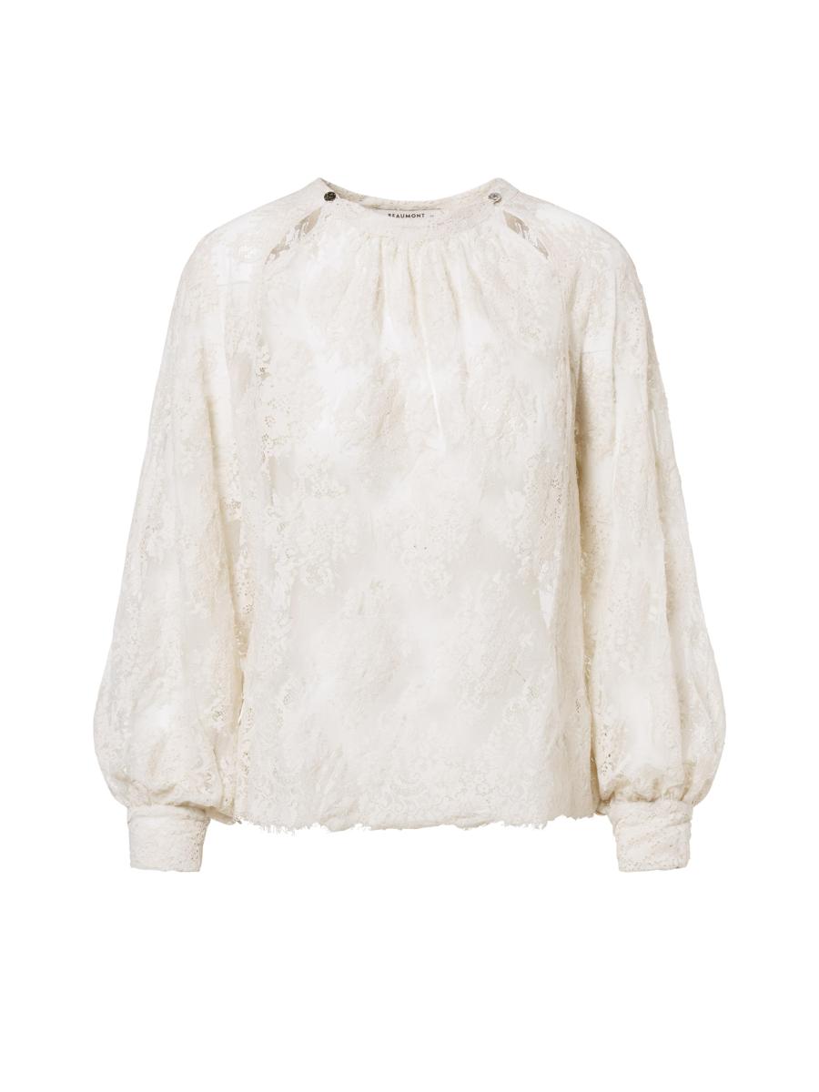 Beaumont Collectie Blouse BC44720253 Off-White 2