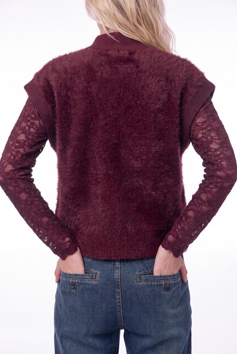 Florèz Gilet Rocky Paars 2