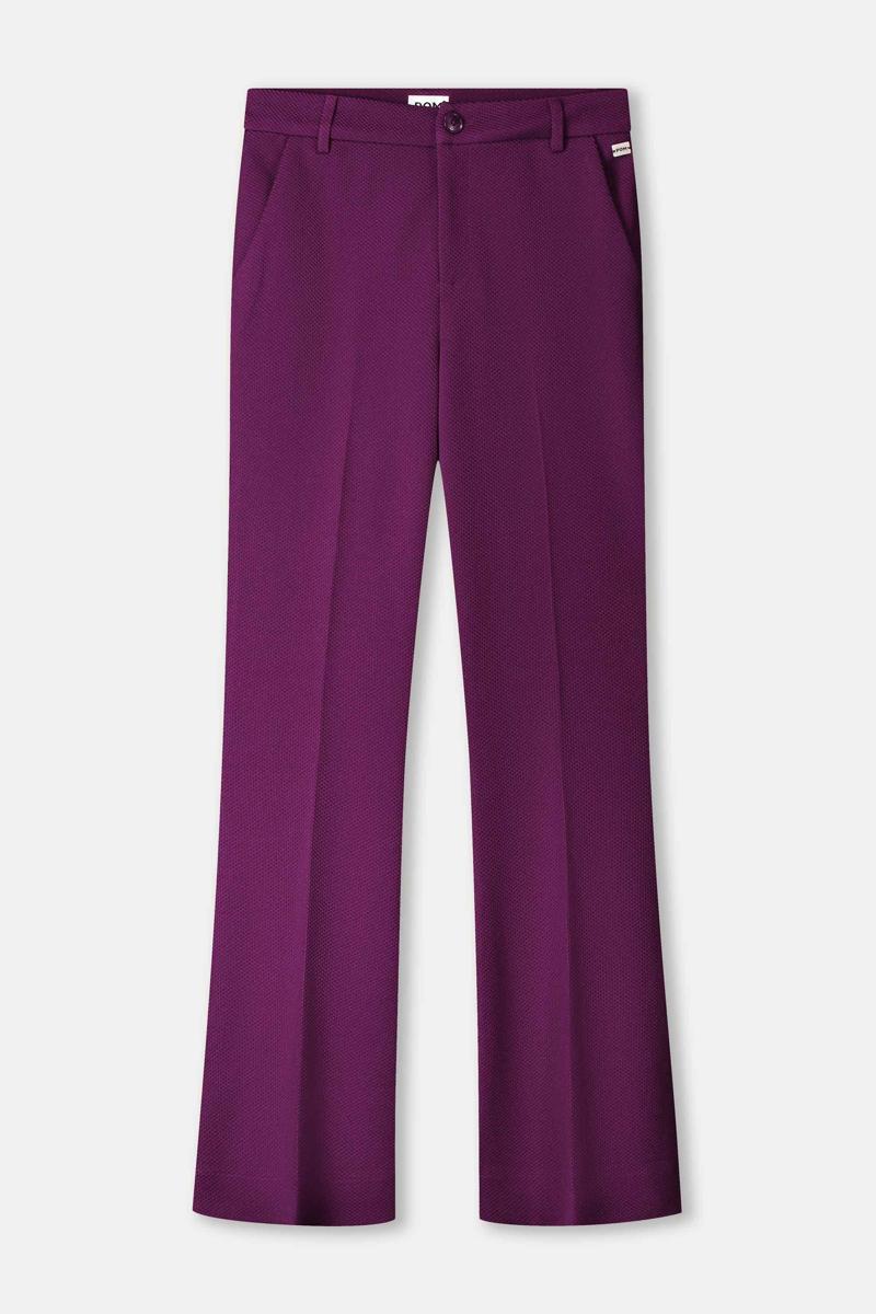 POM Amsterdam Pantalon Lara Plum Paars 2