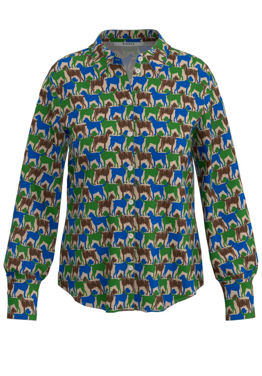 Bianca Blouse 85026 Bruin 1