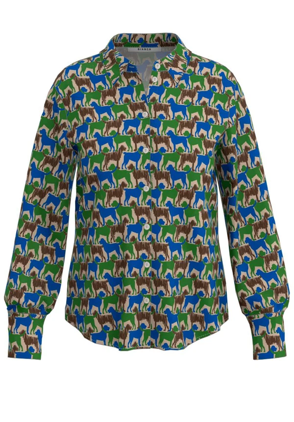 Bianca Blouse 85026 Bruin 1