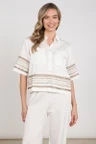 NUKUS Blouse Bodine Off-White 1