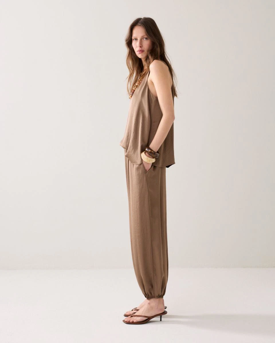 Summum Pantalon 4s2997-11817 Taupe 4