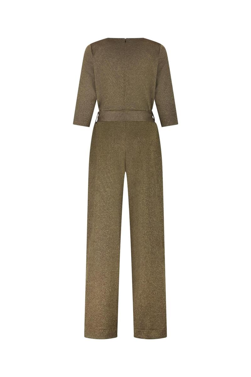 Studio Anneloes Jumpsuit Odessi sparkle Goud 3