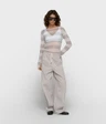 10DAYS Pantalon 20-007-6203 Grijs 1