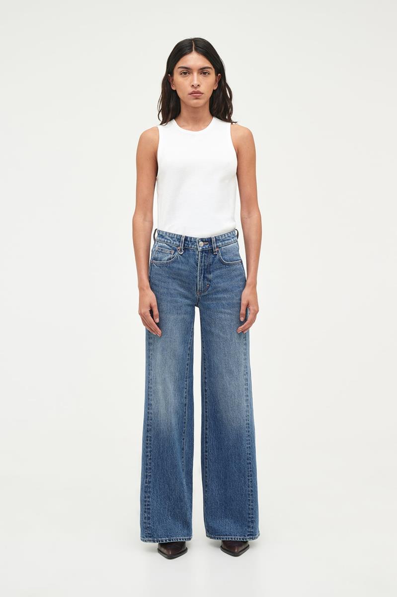 NEUW Denim Jeans Eva Wide Blauw 1