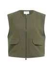 YAYA Gilet 01-511051-604 Groen 2