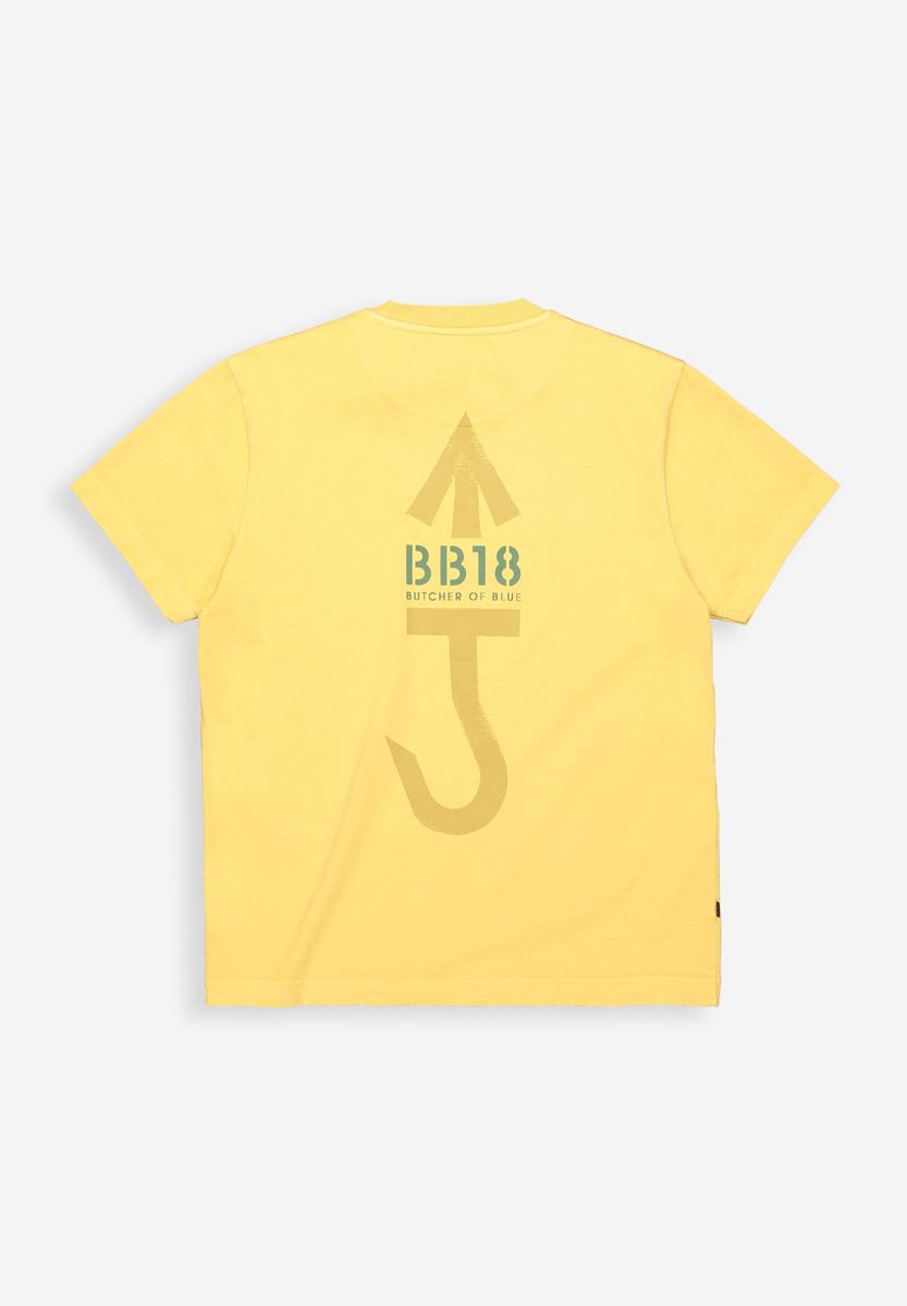 Butcher of Blue T-Shirt M2613048 Geel  2