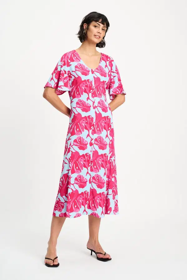 POM Amsterdam Jurk SP9647 Roze 1