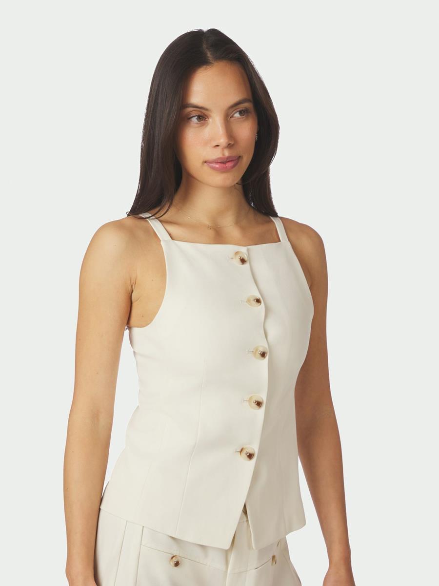 Neo Noir Gilet Kylie Off-White 1